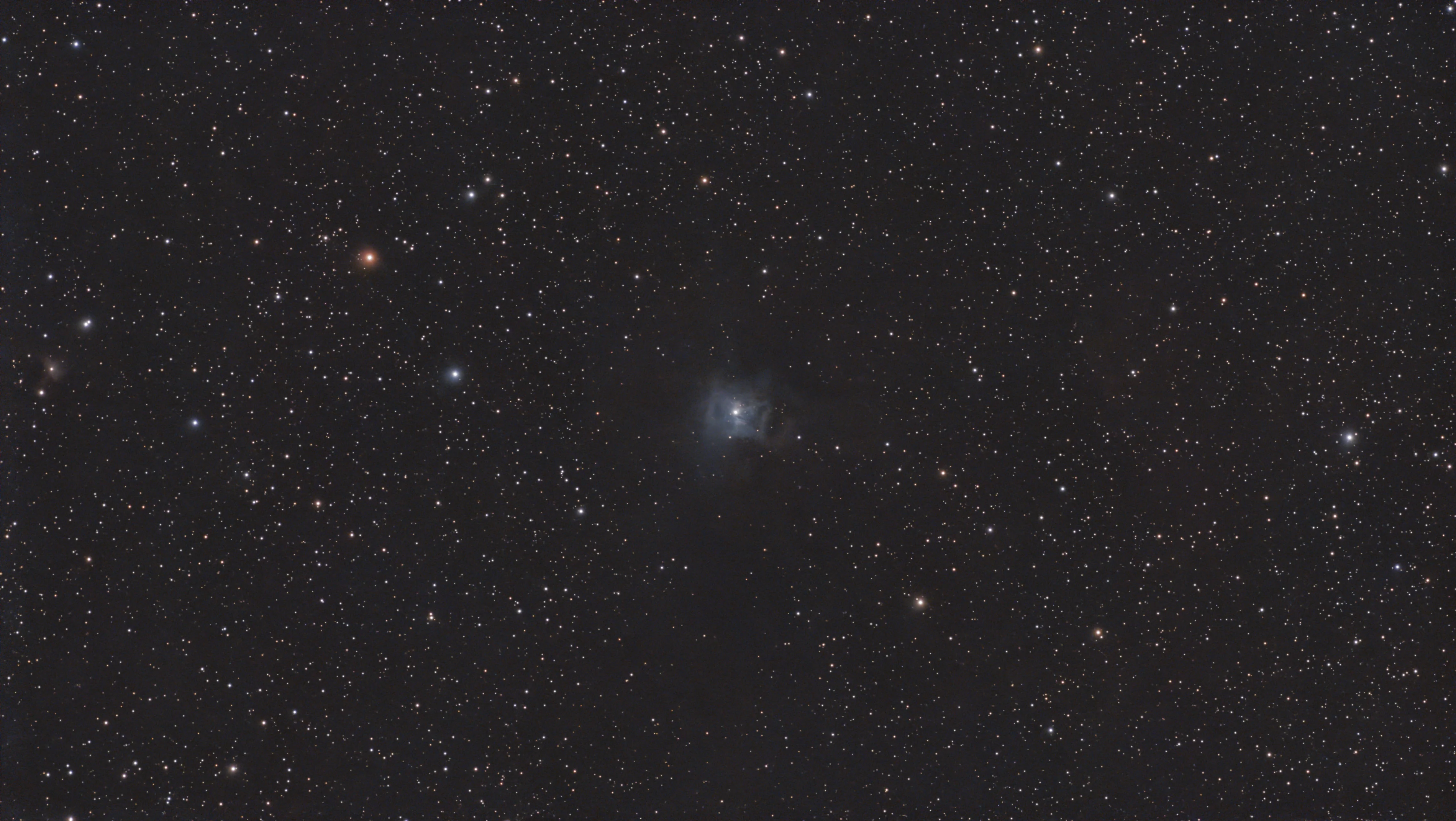 Borrowed Light: 105 Minutes on the Iris Nebula