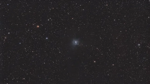 Iris Nebula (C4 / NGC 7023), a nebula 1,300 light-years from Earth, photographed from Edinburgh with a Dwarf 3 smart telescope