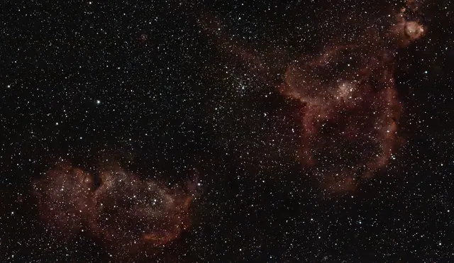 Heart & Soul Nebula (IC 1805 & IC 1848)